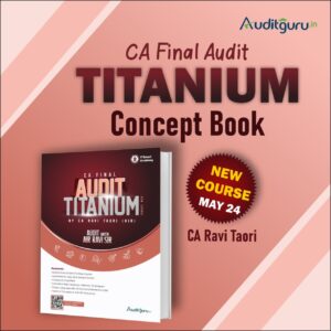 CA Final Audit Titanium Concept Book